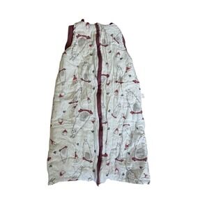 Cozy Cub soft cute all over bunny and house print sleep‎ sack